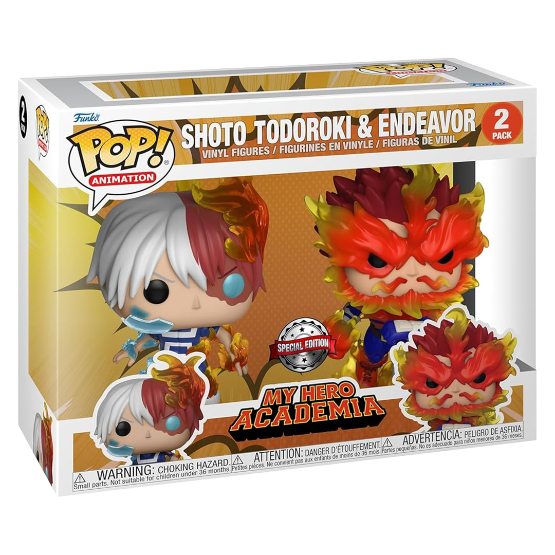 Funko POP - My Hero Academia: Todoroki & Endeavor (Special Edition) 2 Pack
