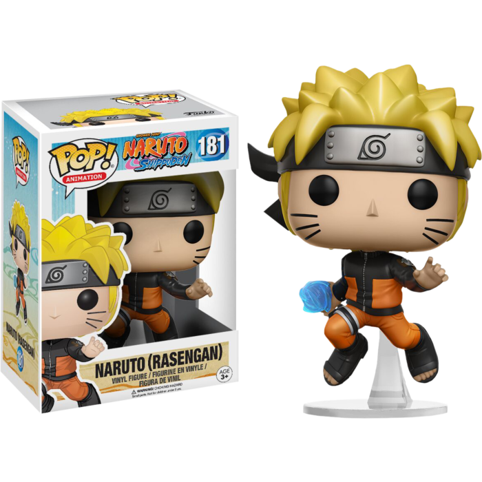 Funko POP - Naruto Shippuden: Naruto Uzumaki (Rasengan) No.181